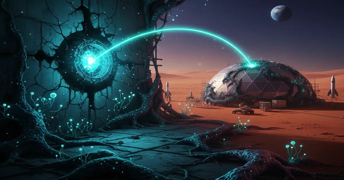 Chernobyl Fungi eating Radiation